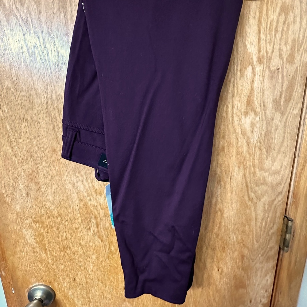 Purple dress pants by liverpool